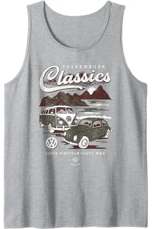 Volkswagen Typ 2 T1 Campervan & Beetle Classics Tank Top
