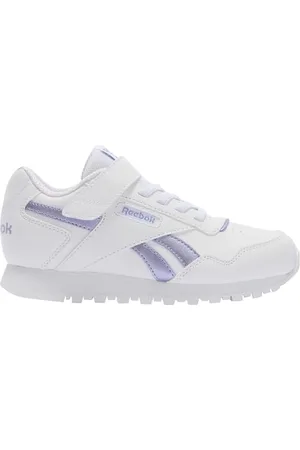 Reebok GLIDE ELASTIC & TOP STRAP Sneaker, FTWRWHITE/METALICPURPLE/DIGITALGLEAM, 29 EU
