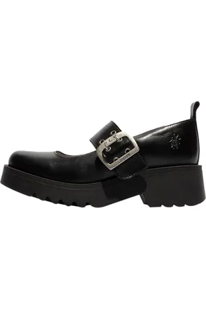 Fly London Damen MOCH126FLY Shoes, Black, 40 EU