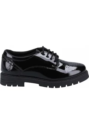 Hush Puppies Jayne Patent Senior Schuluniform-Schuh, , 38 EU
