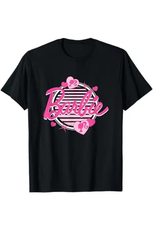 Barbie Pinkes Logo mit Herzen T-Shirt