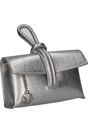 Caprice Damen 9-61005-44 Handtasche, Silver Metall