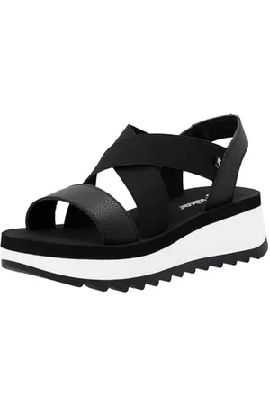 Rieker Damen W3053 Keilsandaletten, , 40 EU