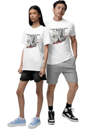REPUBLIC OF CALIFORNIA Unisex Urcts029-m-wh T-Shirt, , M