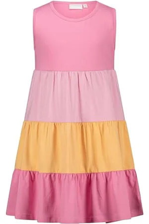 Salt & Pepper BY KIDS PARK Mädchen Girls Jersey Dress Colour bloc Kinderkleid, , 116 cm