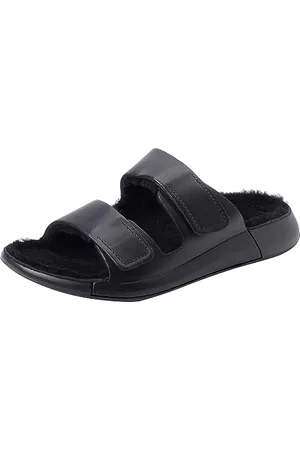 Ecco Damen Cozmo Sandal, Black, 35 EU