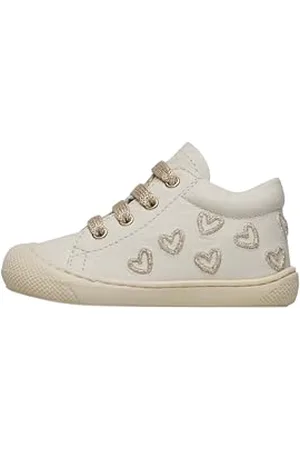Naturino Hearty Krippenschuh, Bianco, 24 EU