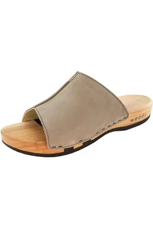 Woody Damen Anja Clog Pantolette, , Numeric_42 EU