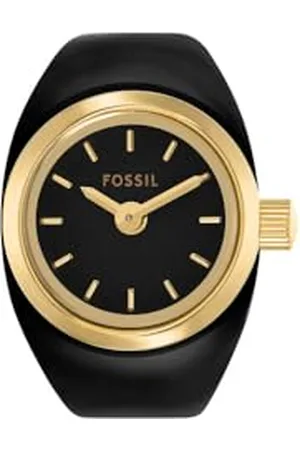 Fossil Damen Analog Quarz Uhr mit Edelstahl Armband ES5413