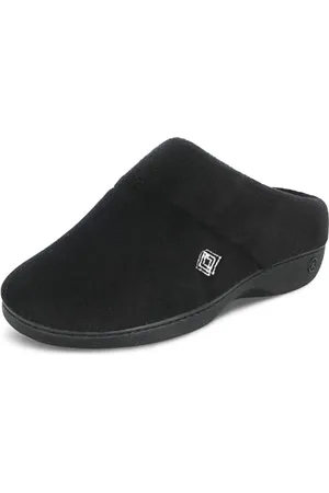 Isotoner Damen Cuddly Terry Clog With Soft Memory Foam, Arch Support and Sole for Indoor Outdoor Use slippers, , 37 EU