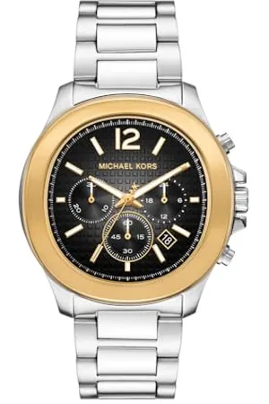 Michael Kors Herren Analog Quarz Uhr mit Edelstahl Armband MK9212