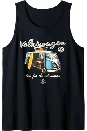 Volkswagen Typ 2 T1 Campervan Live For The Adventure Tank Top