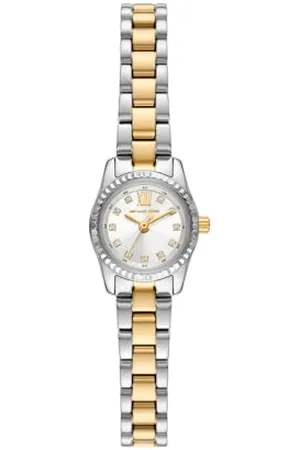 Michael Kors Damen Analog Quarz Uhr mit Edelstahl Armband MK4903