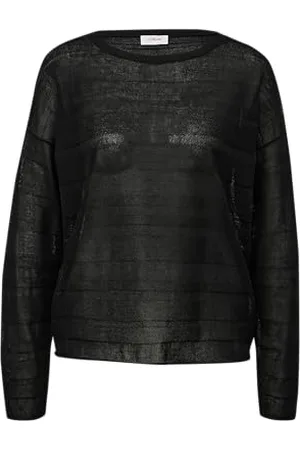 QS by s.Oliver Damen 2144367 Pullover mit Musterstruktur, 9999,36