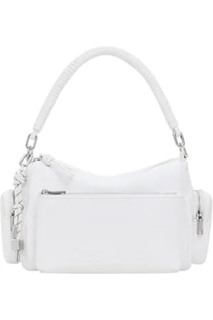 Desigual Damen Bag_Half Habana Ecru