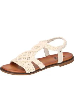 2Go Damen 8962-802 Flache Sandale, Ivory, 40 EU
