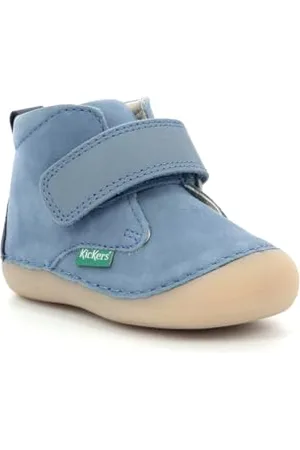 Kickers Jungen Unisex Kinder Sabio Oxford-Schuh, Blau, dreifarbig, 19 EU