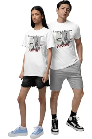 REPUBLIC OF CALIFORNIA Unisex Urcts027-m-wh T-Shirt, , M