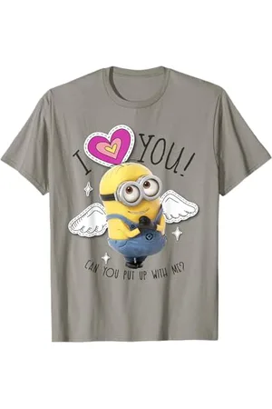 Minions Can You Put Up With Me Angel Minion T-Shirt
