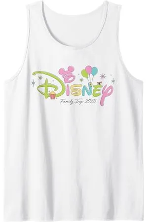 Disney Family Trip Celebration Logo Birthday Vacation 2025 Tank Top