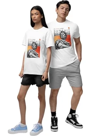 REPUBLIC OF CALIFORNIA Unisex Urcts017-l-wh T-Shirt, , L