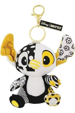 Enesco Disney BRITTO Collection Stitch Midas Plush Key Chain
