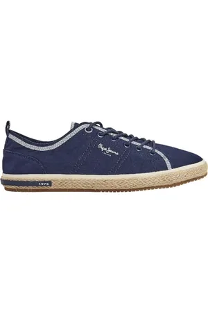 Pepe Jeans Herren Samoa Smart Sneaker, Blau (Navy), 12