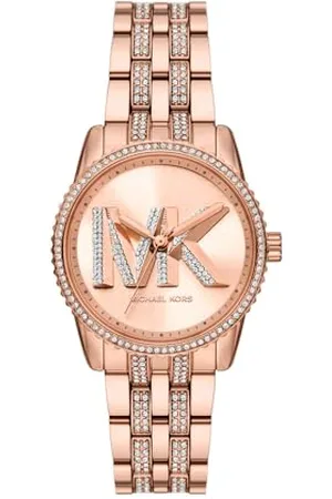 Michael Kors Damen Analog Quarz Uhr mit Edelstahl Armband MK7541