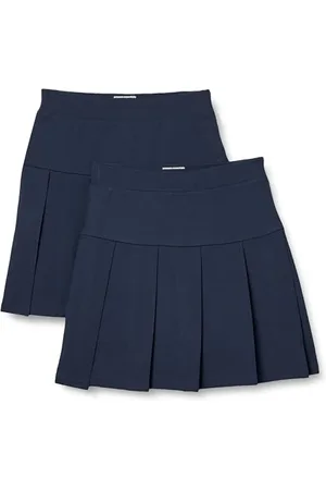 Amazon Mädchen Uniform Skort-Faltenrock, 2er-Pack, , 10 Jahre