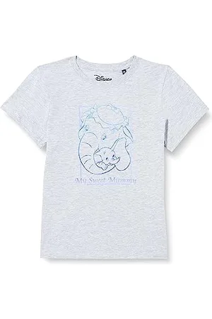 Disney Unisex Bodumbots001 T-Shirt, Grau meliert, 6 Jahre