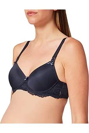 Noppies Damen Supreme Lace Touch Nursing Bra Umstands-BH, Blau ( C165), 80B (Herstellergröße: B75)