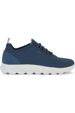 Geox Herren Spherica U Sneakers, Navy Blue, 45 EU Schmal