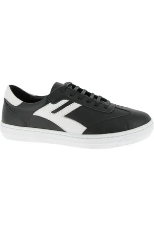 Andrea Conti Damen Low Top Freya Sneaker, schwarz/weiß/weiß, 41 EU