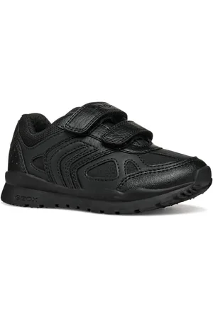 Geox J Pavel A Sneaker, Black, 24 EU