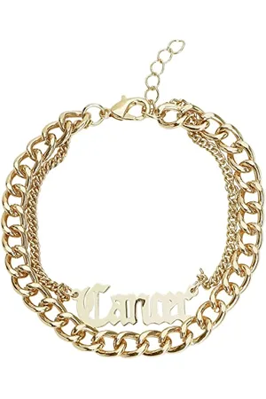Urban classics Unisex Fußkettchen Zodiac Golden Anklet, Farbe , Größe S/M