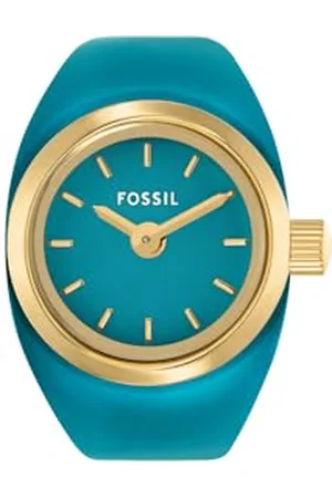 Fossil Damen Analog Quarz Uhr mit Edelstahl Armband ES5415