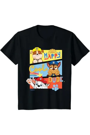 Paw Patrol Kinder - Chase Marshall Rubble Happy cool dude T-Shirt