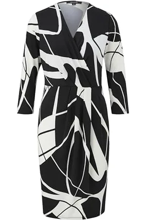 Comma, Kleid mit Allover Print