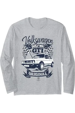 Volkswagen Golf GTI MK1 Original Rennflaggen Langarmshirt
