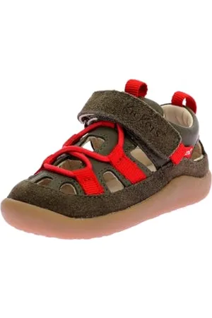 Kickers Jungen Unisex Kinder Kick Frony Sandale, kaki, 26 EU