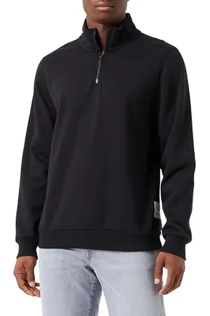 Koton Men Half Zipper High Neck Long Sleeve Sweatshirt
