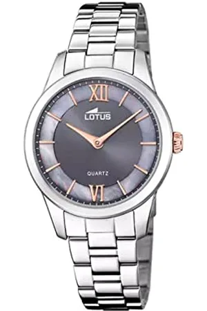 Lotus Damen Armbanduhr aus Edelstahl in der Farbe 34mm, Wasserdichtigkeit: 5Bar, 18889/4