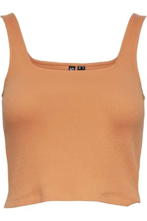 Pieces® PCNUKISA Cropped Tank TOP NOOS