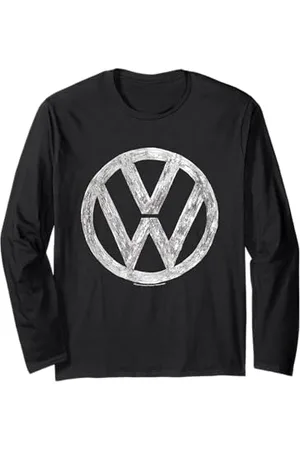 Volkswagen Gezeichnetes VW-Logo Langarmshirt
