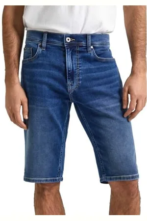 Pepe Jeans Herren Slim Gymdigo Short, Blau (Denim-HU2), 30W