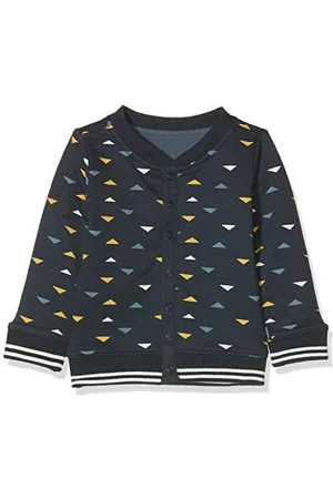 Noppies Baby-Jungen B Cardigan ls Adelphi AOP Strickjacke, , (Herstellergröße: 80)
