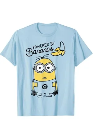 Minions Powered By Bananas Minion Doodle T-Shirt