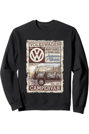 Volkswagen Wartungs- und Reparaturanleitung für Typ 2 T1 Wohnmobil Sweatshirt