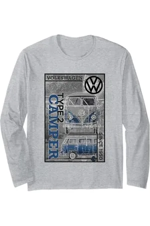 Volkswagen Typ 2 Camper Schaltpläne Langarmshirt