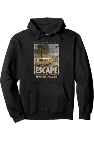 Volkswagen Wohnmobil entfliehen in die Natur! Abenteuerspezialisten Pullover Hoodie
